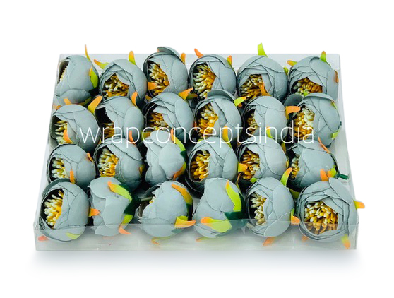 Peony Medium -Steel Grey