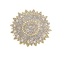 God Oranament White Stone Surya Pirai Chandra Pirai