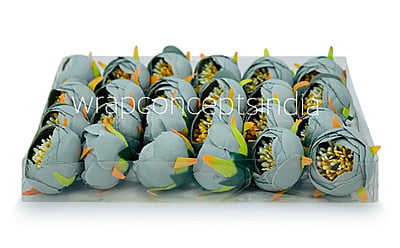 Peony Medium -Steel Grey