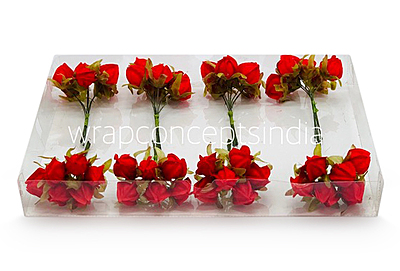 Red Bougainvillea on Stick