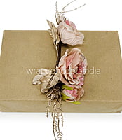 Peachy Pink Roses Ready Bunch