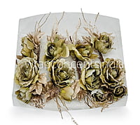 Artichoke Green Roses Ready Bunch