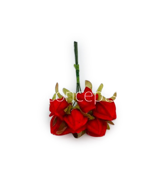 Red Bougainvillea on Stick