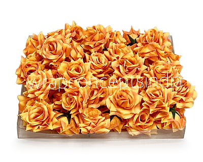 Sunshine Yellow with hints of Orange