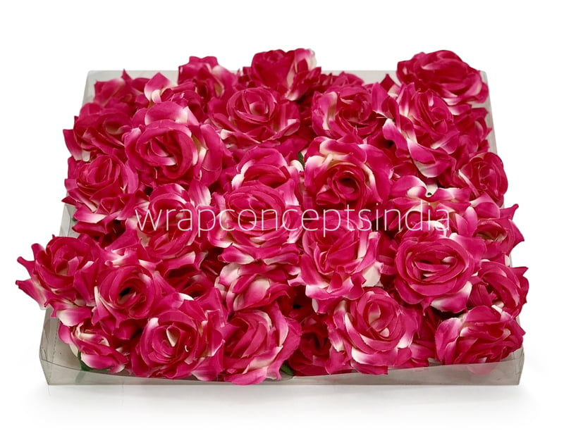 Deep Pink Small Diamond Rose