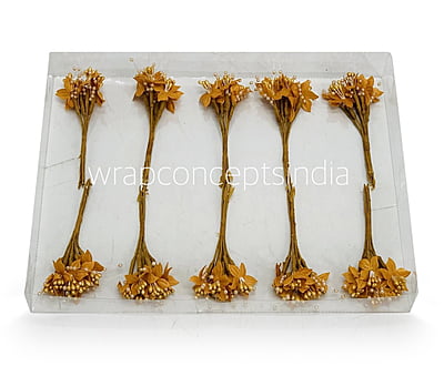 Flower Pollens with Pearls