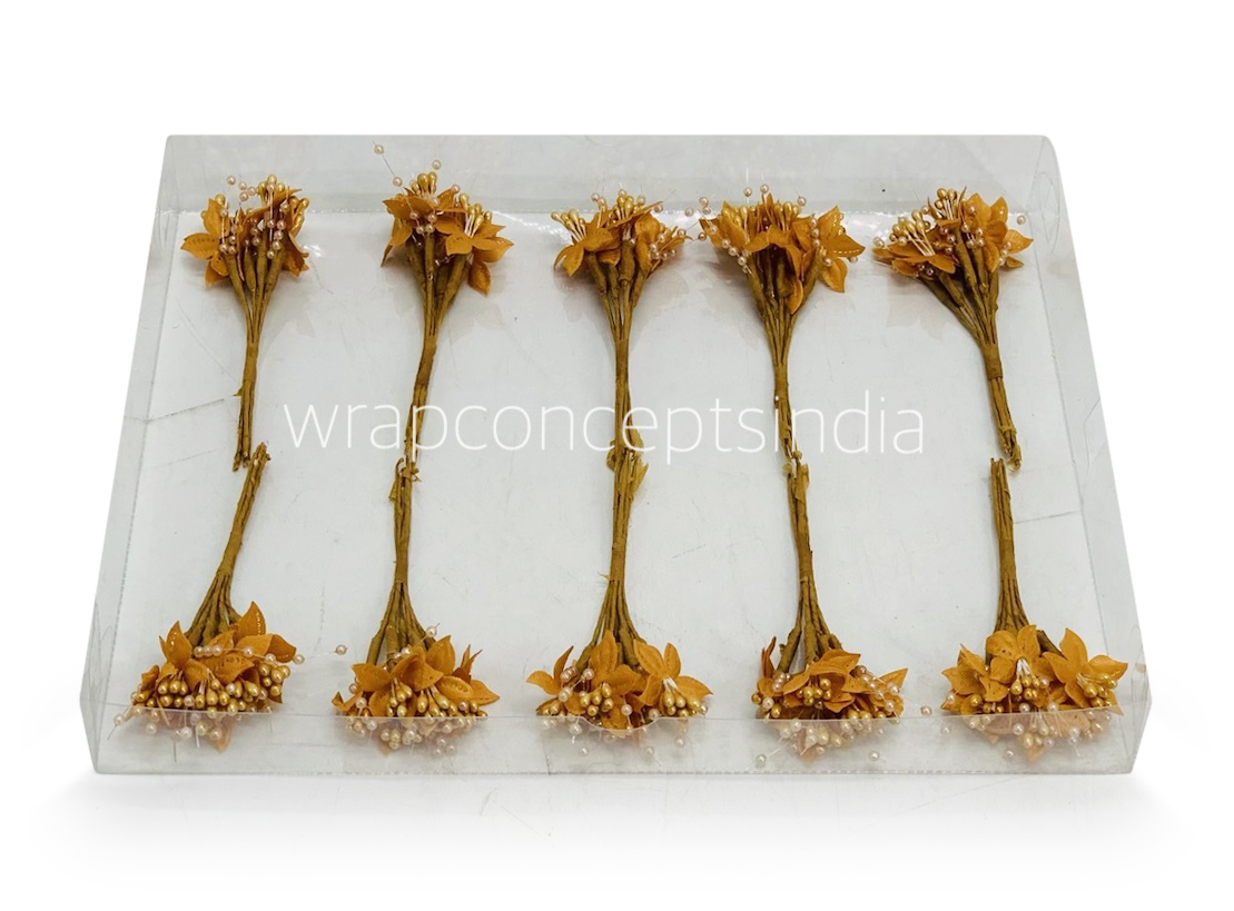 Flower Pollens with Pearls