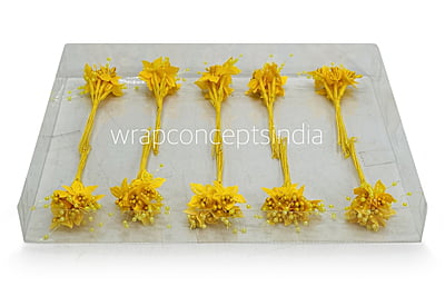 Flower Pollens with Pearls