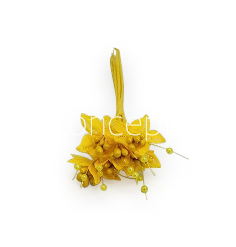 Flower Pollens with Pearls