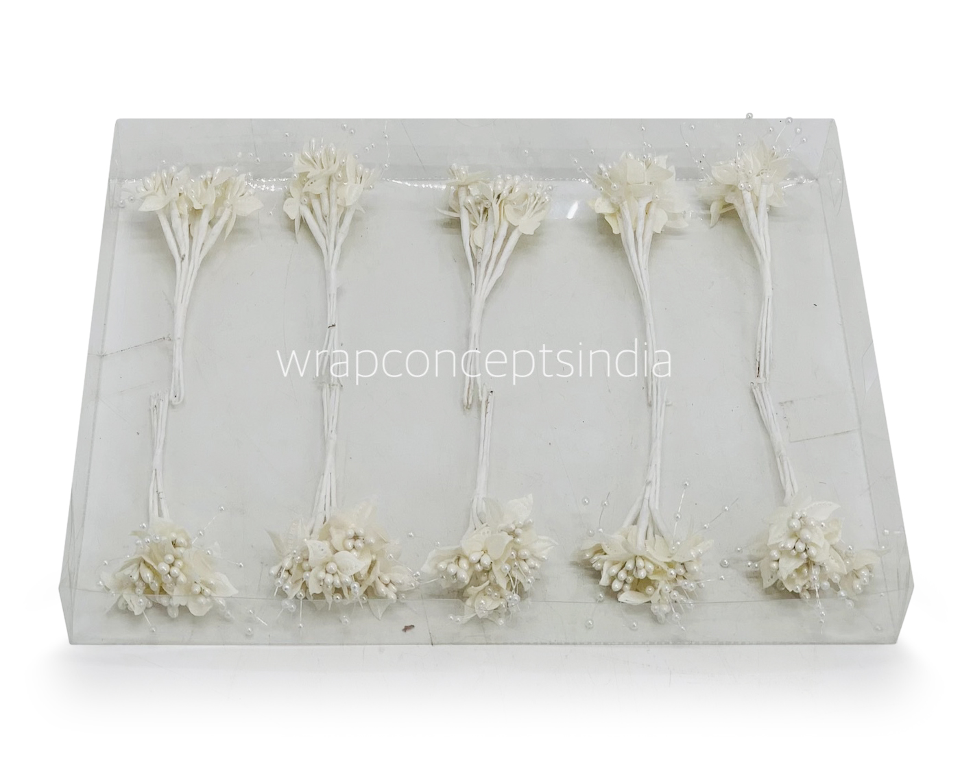 Flower Pollens with Pearls