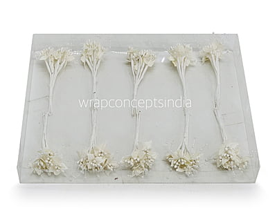 Flower Pollens with Pearls