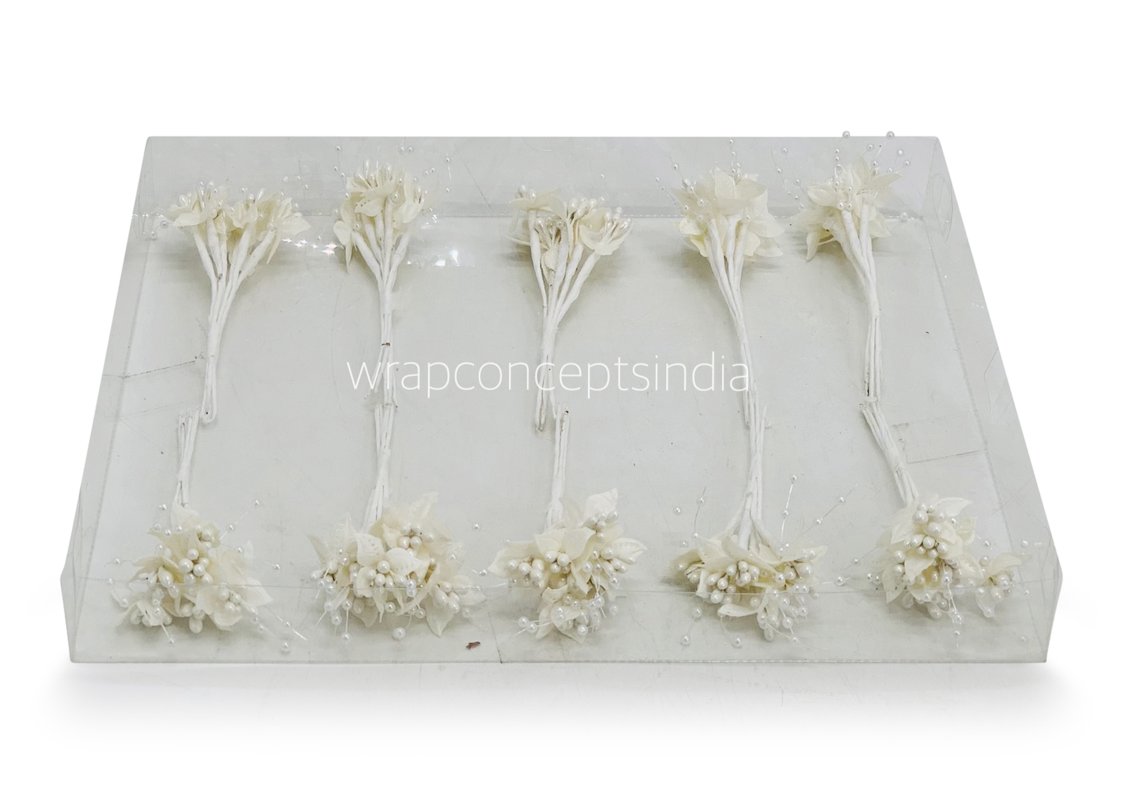 Flower Pollens with Pearls