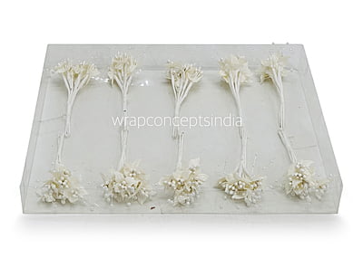 Flower Pollens with Pearls