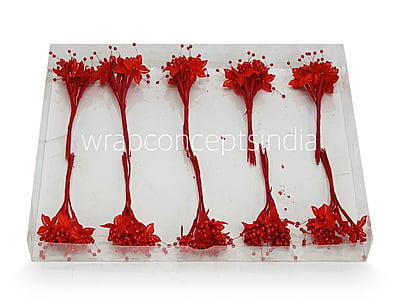 Flower Pollens with Pearls