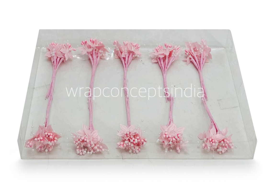 Flower Pollens with Pearls