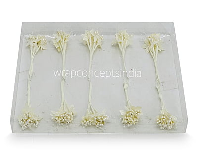 Flower Pollens with Pearls