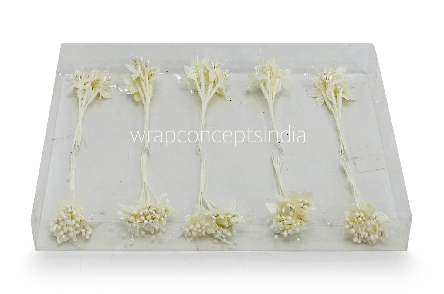 Flower Pollens with Pearls