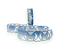 Bow Cut Work Shaded Ribbon