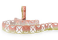 Bow Cut Work Shaded Ribbon