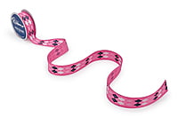 Pink Argyle Pattern Ribbon