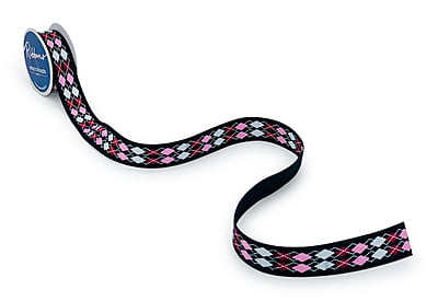 Argyle Pattern Ribbon - Multicolour