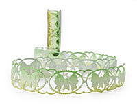 Bow Cut Work Shaded Ribbon