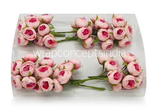 Peonies on stick - Shaded Pink