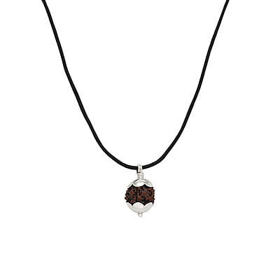 Silver Rudraksham Pendent/Dollar Silver Rudraksham Pendent/Dollar