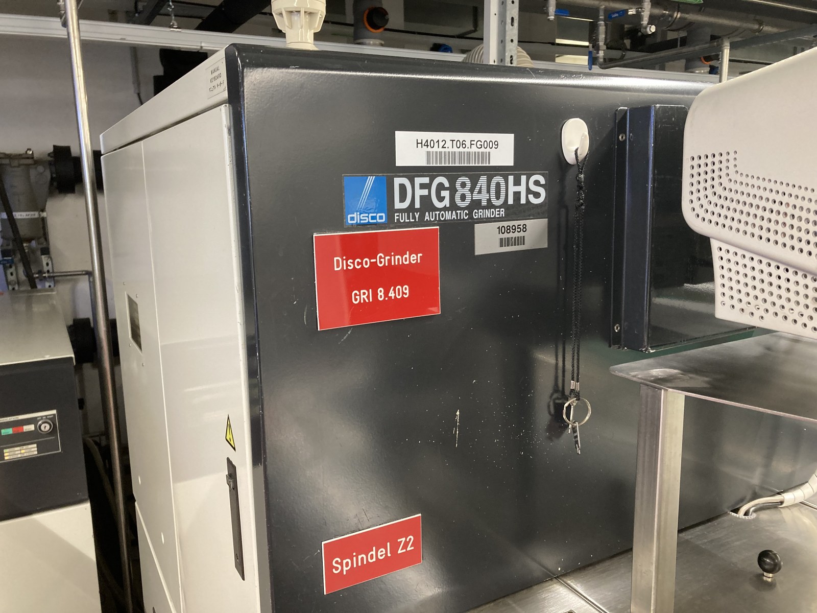 Used DISCO DFG840 Precision Double-Sided Surface Grinder (Qty 3, 1997)