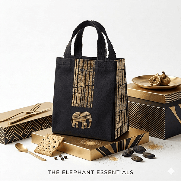 BLACK & BEIGE BAG