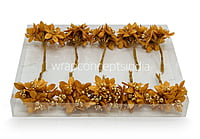 Small Flowers with Pearl & Pollen Center