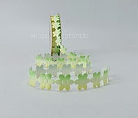 Flower Cut-out Shaded Ribbon -Purple & Pink