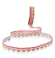 Flower Pot Cut-out Shaded Ribbon