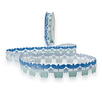 Flower Pot Cut-out Shaded Ribbon