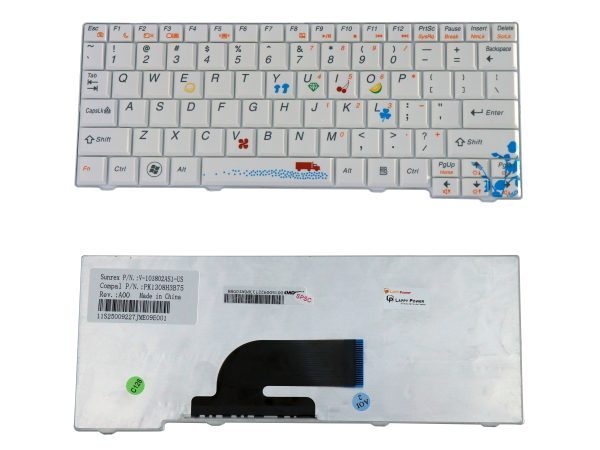 Laptop Keyboard Compatible for Lenovo S10-2 S10-2C S10-3C (WHITE) Laptop Keyboard Compatible for Lenovo S10-2 S10-2C S10-3C (WHITE)