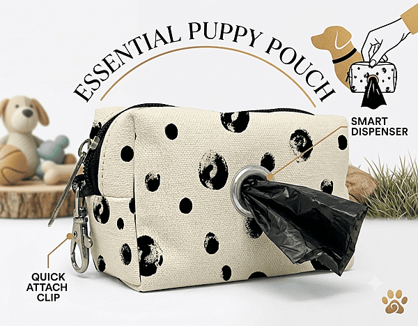 DALMATIAN DOG POUCH
