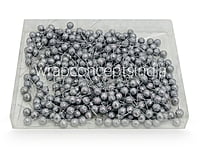 Silver Glitter Pearls Sticks - 12 MM/ 15 MM