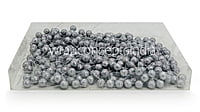 Silver Glitter Pearls Sticks - 12 MM/ 15 MM