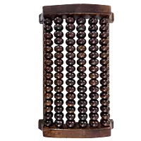 Wooden 5‑Ball Roller Massager for Acupressure & Pain Relief