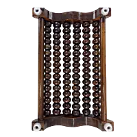 Wooden 5‑Ball Roller Massager for Acupressure & Pain Relief