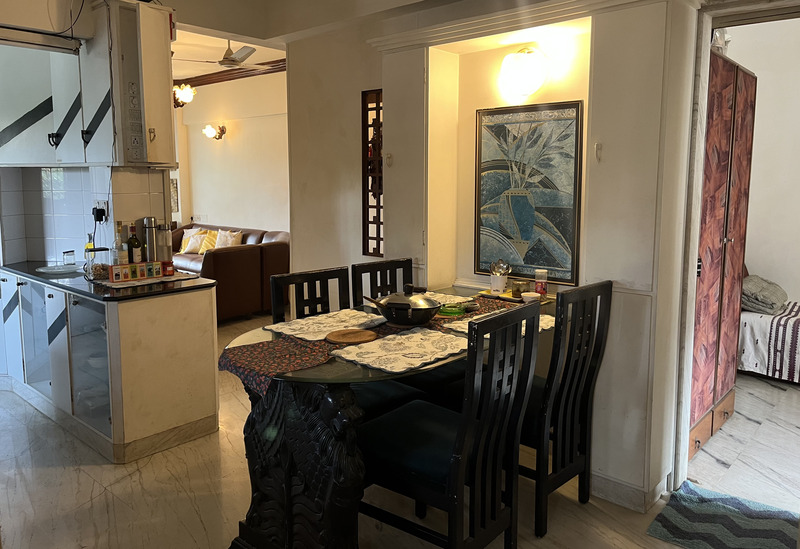 The Unicorn's Warm Sunlit Bambayee Apartment Andheri West Mumbai