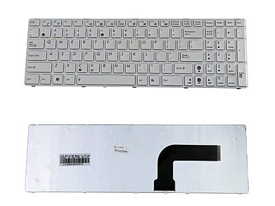 Laptop Keyboard for ASUS N50 K52J K52 K52DE K55C X54C K52F Series Laptop White Laptop Keyboard for ASUS N50 K52J K52 K52DE K55C X54C K52F Series Laptop White