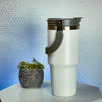 750 ML Double Wall Mug "Thanos", Stainless Steel