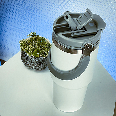 750 ML Double Wall Mug "Thanos", Stainless Steel