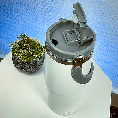 750 ML Double Wall Mug "Thanos", Stainless Steel