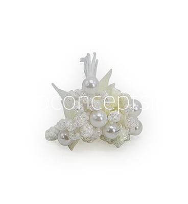 Flower Pollens with Pearl Center