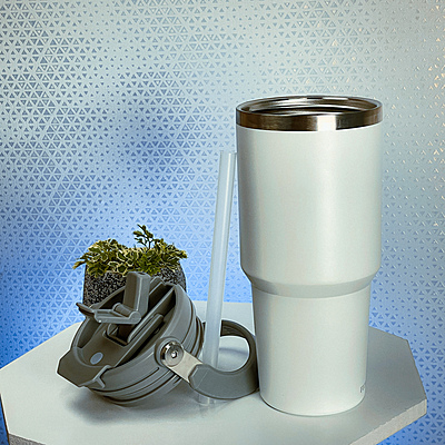 750 ML Double Wall Mug "Thanos", Stainless Steel