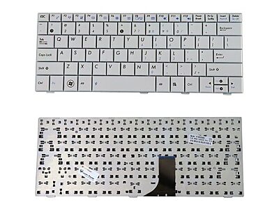 Laptop Keyboard Compatible For ASUS EEEPC 1005 1005HD 1005HA 1001 1008 1008HA-Series(White) Laptop Keyboard Compatible For ASUS EEEPC 1005 1005HD 1005HA 1001 1008 1008HA-Series(White)