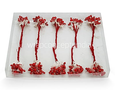 Flower Pollens with Pearl Center