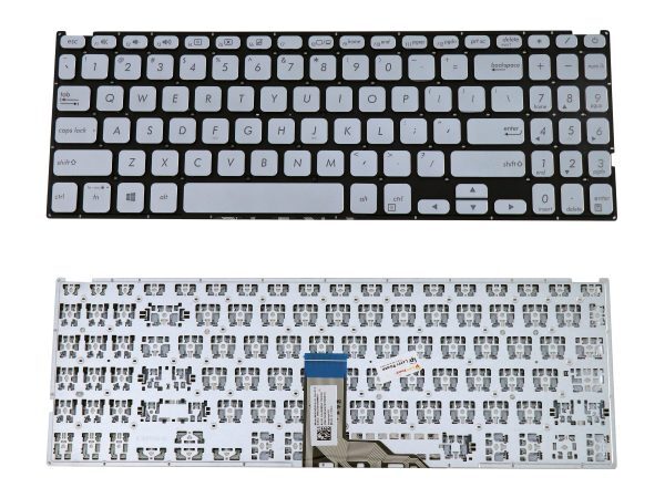 Laptop Keyboard Compatible for Asus Vivo Book x512 / x512fa / x512da/ x512u / x512ua / x512 ub (Silver) Laptop Keyboard Compatible for Asus Vivo Book x512 / x512fa / x512da/ x512u / x512ua / x512 ub (Silver)